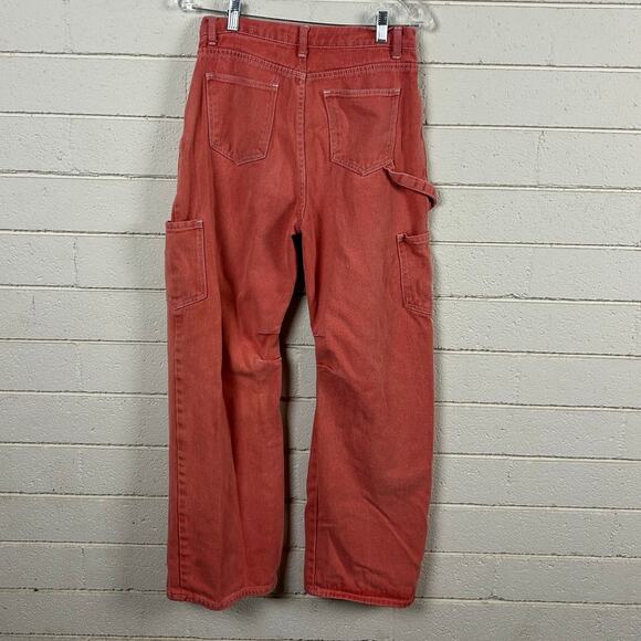 Princess Polly Lioness Miami Vice Pants Red size S - Picture 8 of 9